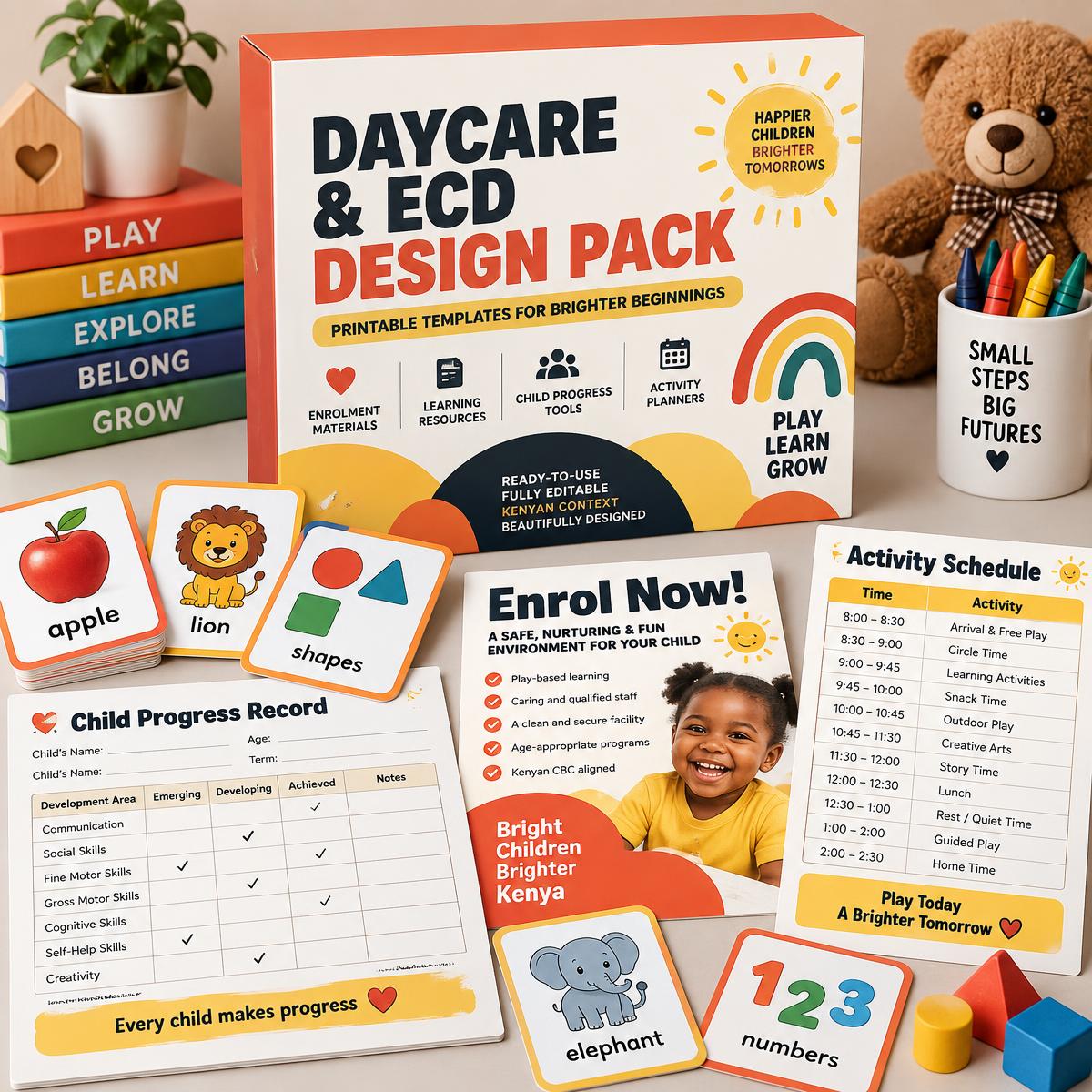 Daycare & ECD Design Pack preview